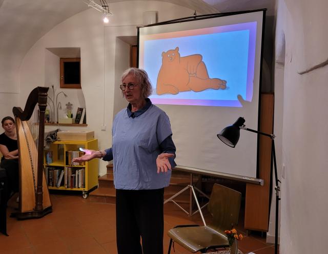 Lesung 7.10.2025 - Witze erzählen und reflektieren