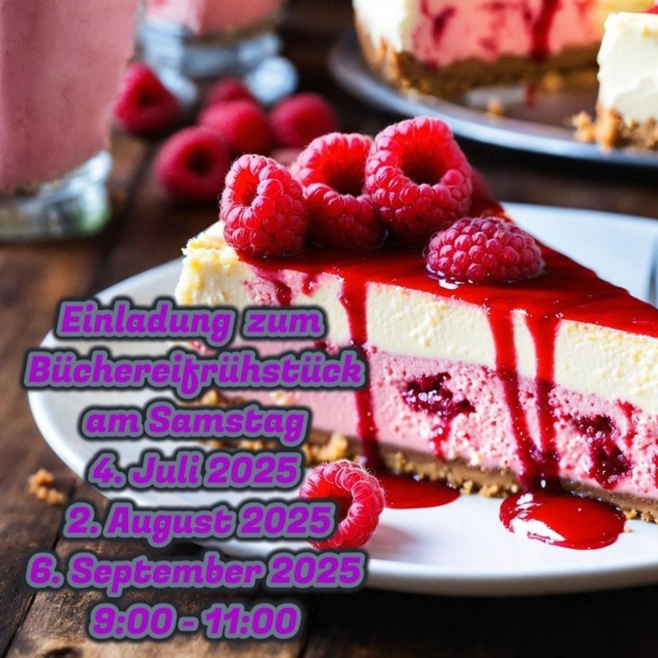 Flyer Büchereifrühstück